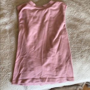 Pink tank top